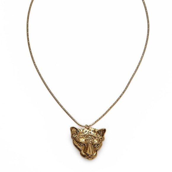 VANESSA MOONEY // gold jaguar necklace - Picture 7 of 7